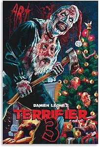 Terrifier 3 Movie Posters (Paper and Canvas) Art Poster Printing Print