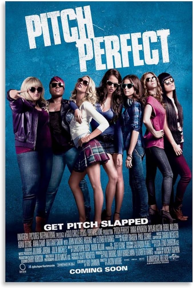 Pitch Perfect‎ Movie Poster (Paper and Canvas) Art Poster Printing Print