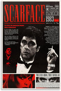 Scarface Movie Poster (Paper and Canvas) Art Poster Printing Print