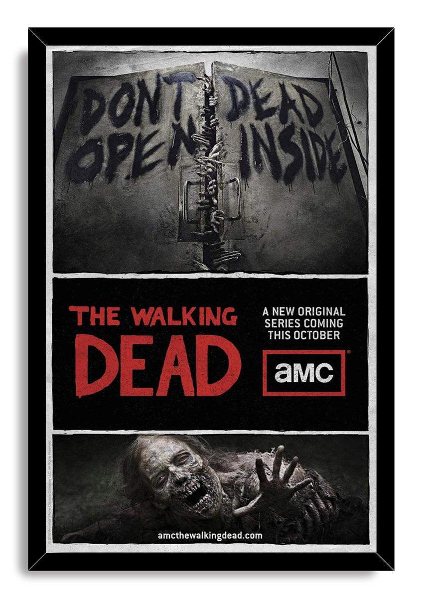 The Walking Dead Don't Open Dead Inside Decorative Painting (paper and canvas) art poster printing print