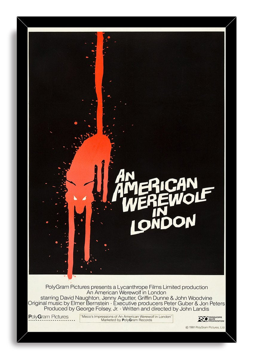 An American Werewolf in London Movie Poster Decorative Painting (paper and canvas) art poster printing print