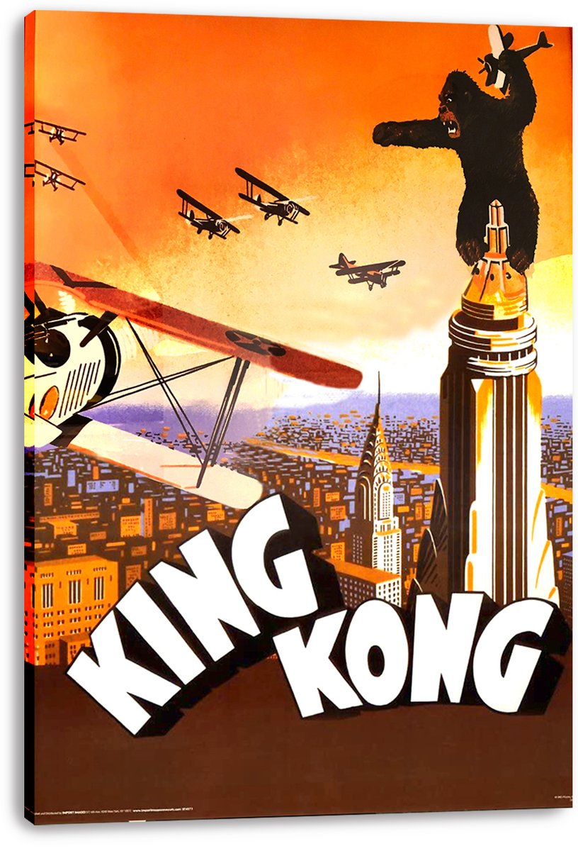 King Kong Decorative Painting (paper and canvas) art poster printing print