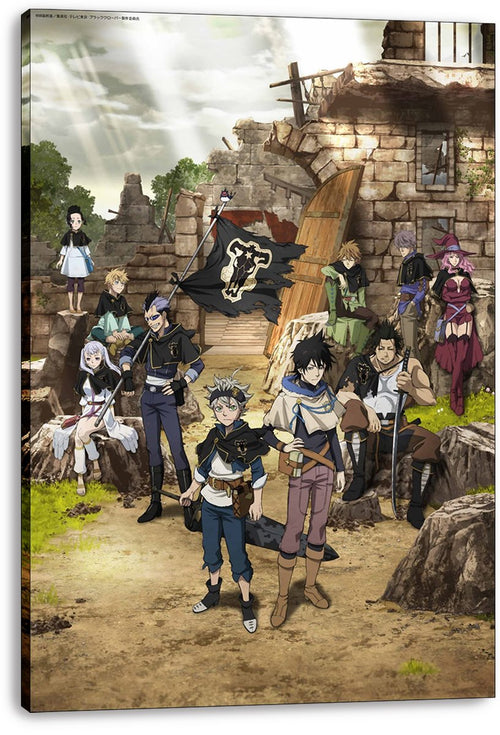 Black Clover Black Bulls Squad Decorative Painting (paper and canvas) art poster printing print