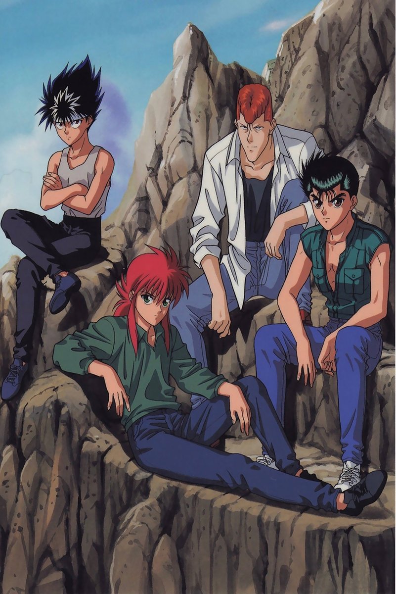 Yu Yu Hakusho Spirit Detectives Decorative Painting (paper and canvas) art poster printing print