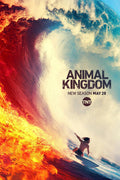 Animal Kingdom Fire and Water Wave Surfer Decorative Painting (paper and canvas) art poster printing print