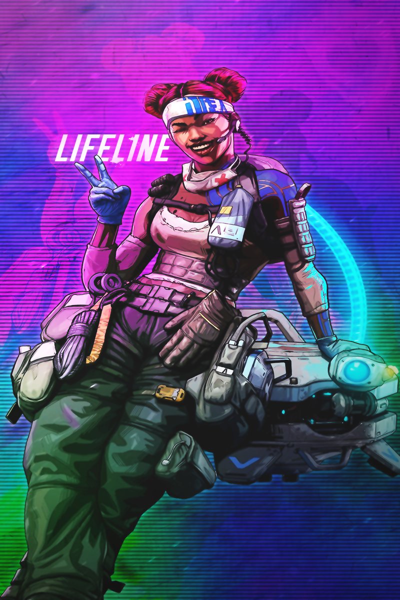 Lifeline Apex Legends Decorative Painting (paper and canvas) art poster printing print