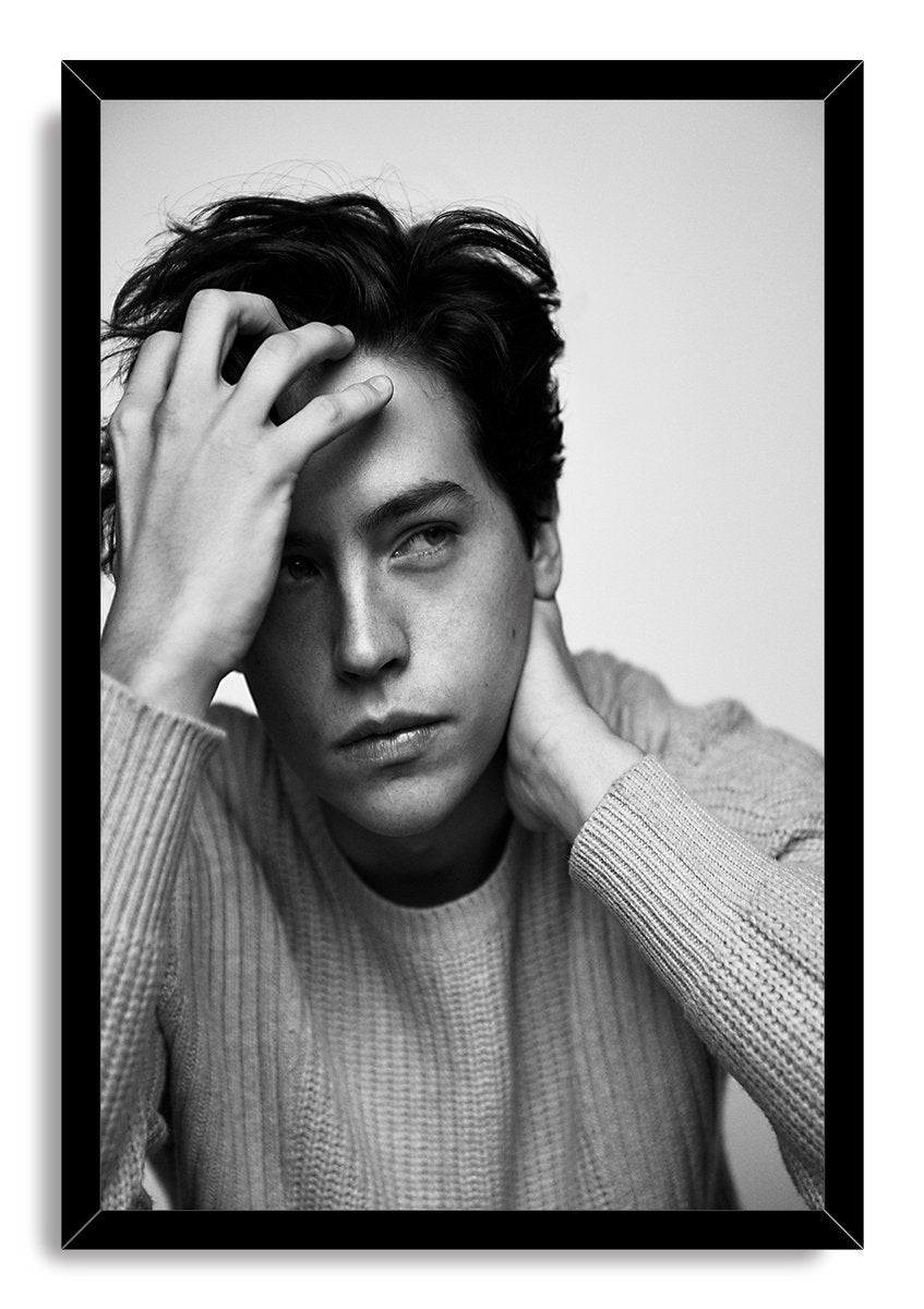 Cole Sprouse Decorative Painting (paper and canvas) art poster printing print