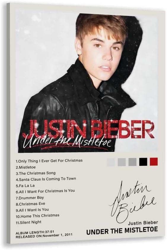 Justin Bieber Music Posters (Paper and Canvas) Art Poster Printing Print