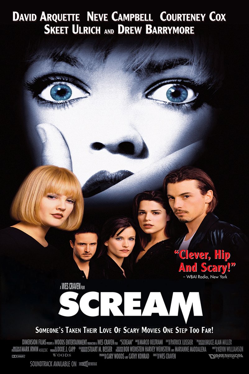 Scream Movie Decorative Painting (paper and canvas) art poster printing print