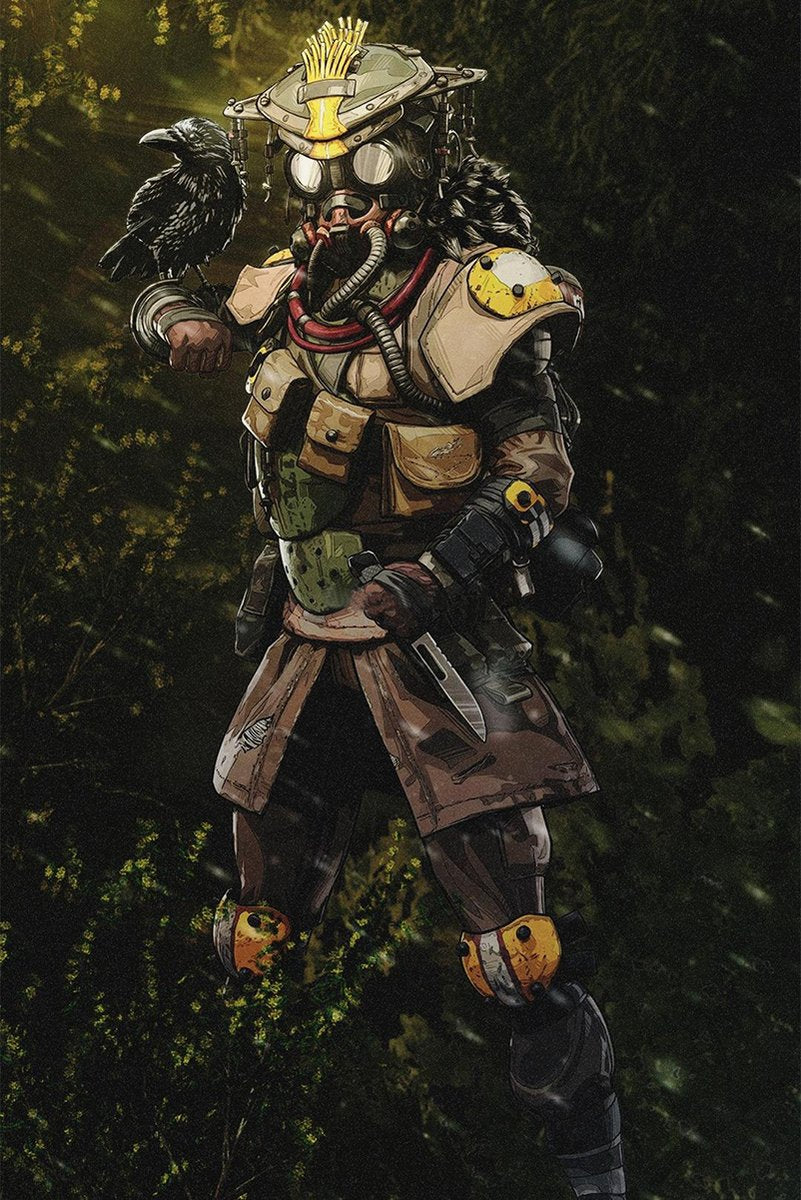 Bloodhound Apex Legends Decorative Painting (paper and canvas) art poster printing print