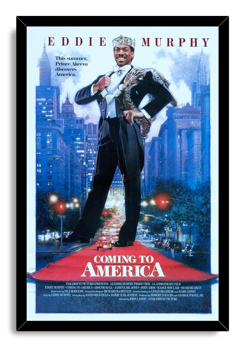 Coming to America Movie Poster Decorative Painting (paper and canvas) art poster printing print