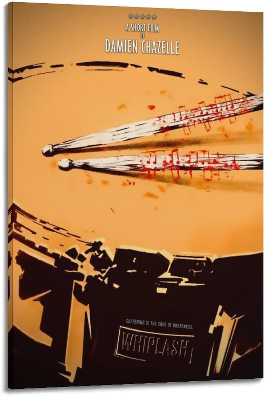 Whiplash Movie Art Poster (Paper and Canvas) Art Poster Printing Print