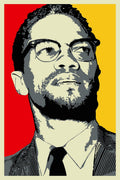 Malcolm X Decorative Painting (paper and canvas) art poster printing print