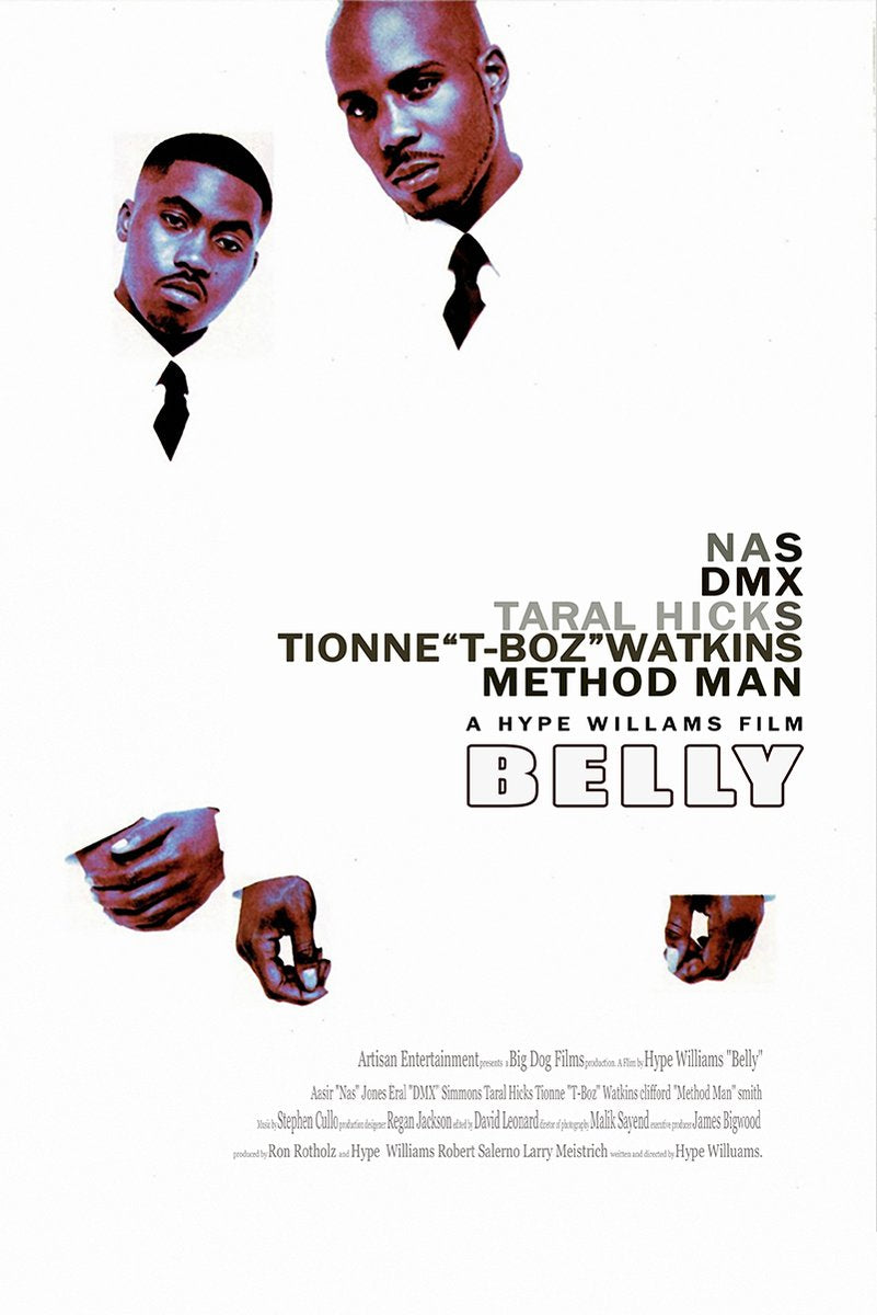 Belly Movie Nas DMX Decorative Painting (paper and canvas) art poster printing print