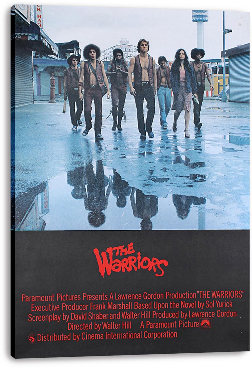 The Warriors Movie Decorative Painting (paper and canvas) art poster printing print