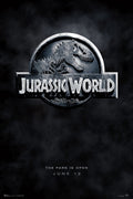 Jurassic World Logo T-Rex Decorative Painting (paper and canvas) art poster printing print