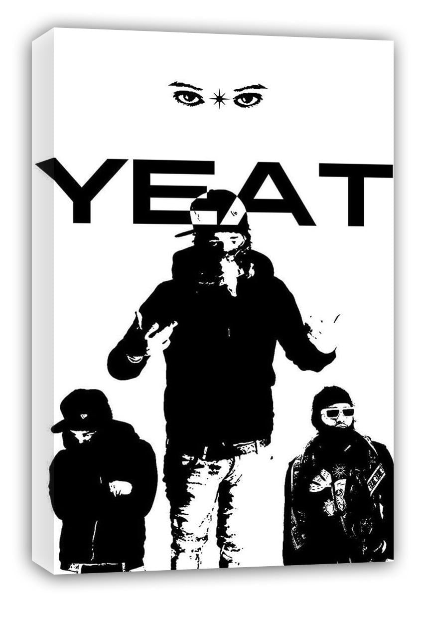 Yeat Album Cover Music Posters for Room Aesthetic (Paper and Canvas) Art Poster Printing Print