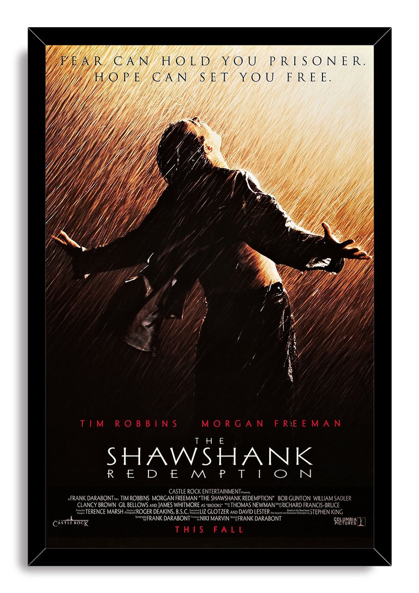 The Shawshank Redemption Movie Poster Decorative Painting (paper and canvas) art poster printing print