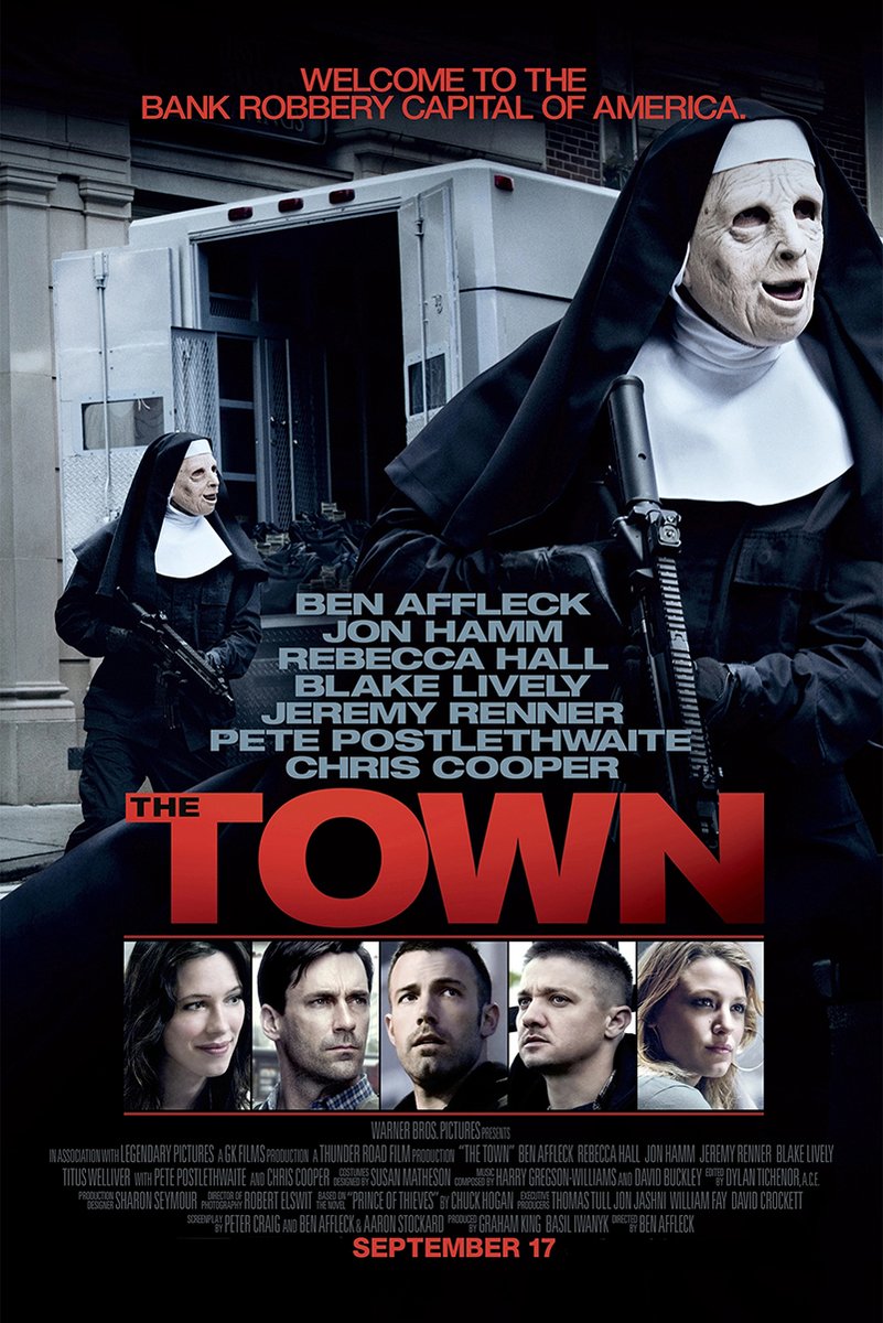 The Town Movie Poster Decorative Painting (paper and canvas) art poster printing print