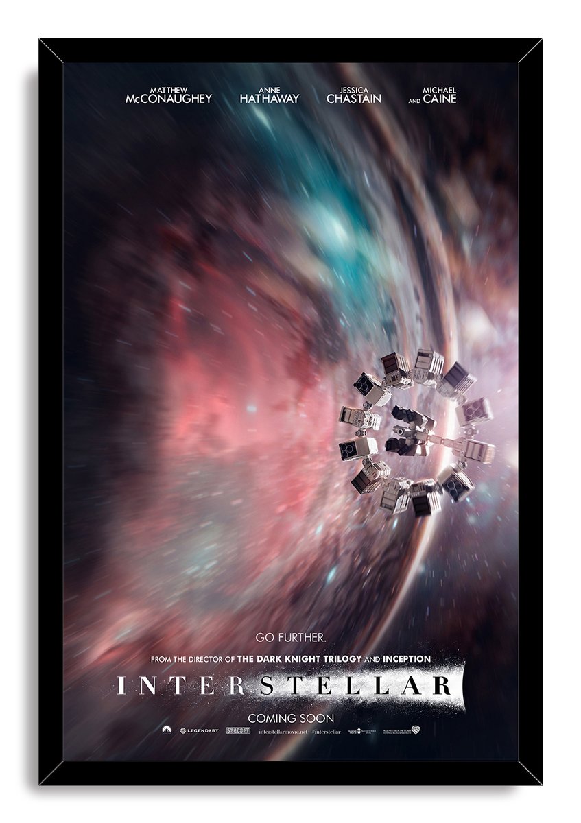 Interstellar Movie Spacecraft Decorative Painting (paper and canvas) art poster printing print