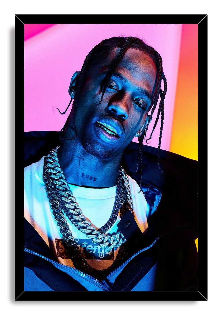 Travis Scott Decorative Painting (paper and canvas) art poster printing print