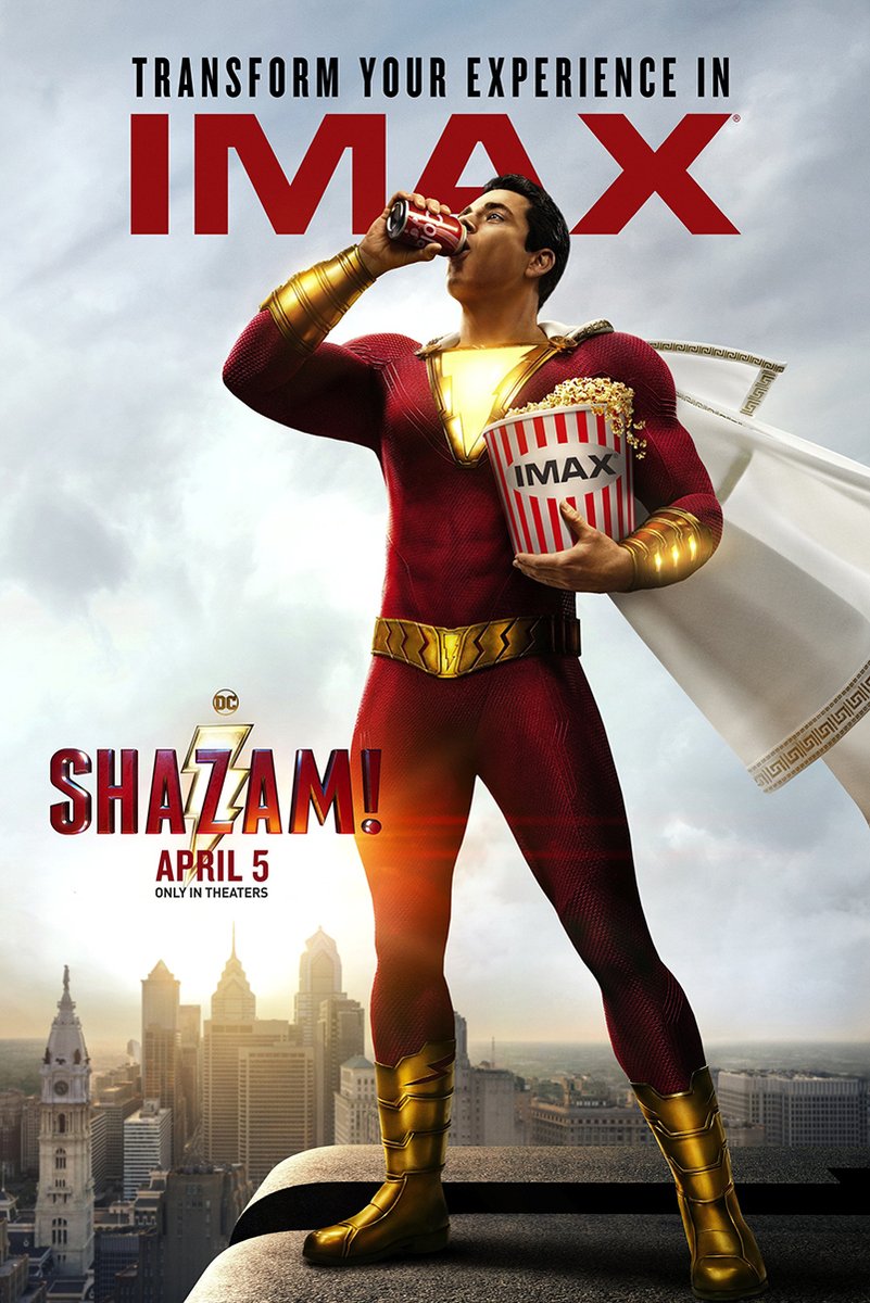 Shazam Movie Poster Decorative Painting (paper and canvas) art poster printing print