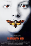 THE SILENCE OF THE LAMBS Movie Poster Hannibal Lecter Anthony Hopkins (Paper and Canvas) Art Poster Printing Print