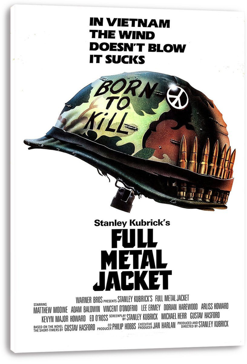 Full Metal Jacket Movie Poster Decorative Painting (paper and canvas) art poster printing print