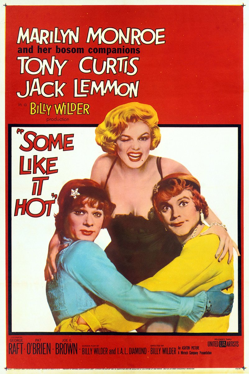 Some Like It Hot Movie Poster Decorative Painting (paper and canvas) art poster printing print