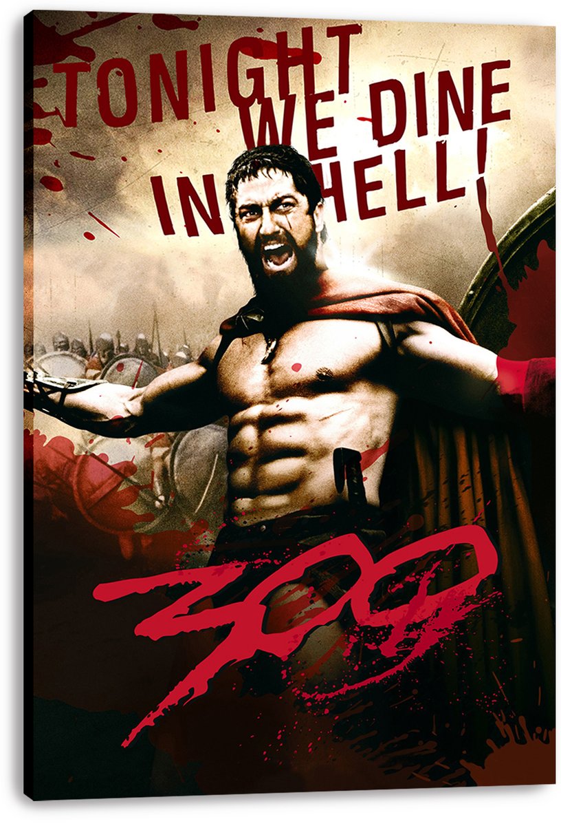 300 Movie King Leonidas Decorative Painting (paper and canvas) art poster printing print