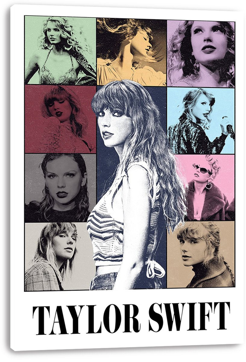 Taylor Swift Eras Pop Art Decorative Painting (paper and canvas) art poster printing print