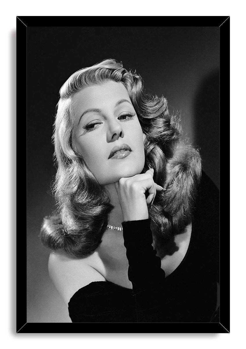 Rita Hayworth Decorative Painting (paper and canvas) art poster printing print