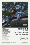 J. Cole 2014 Forest Hills Drive Album Cover Decorative Painting (paper and canvas) art poster printing print