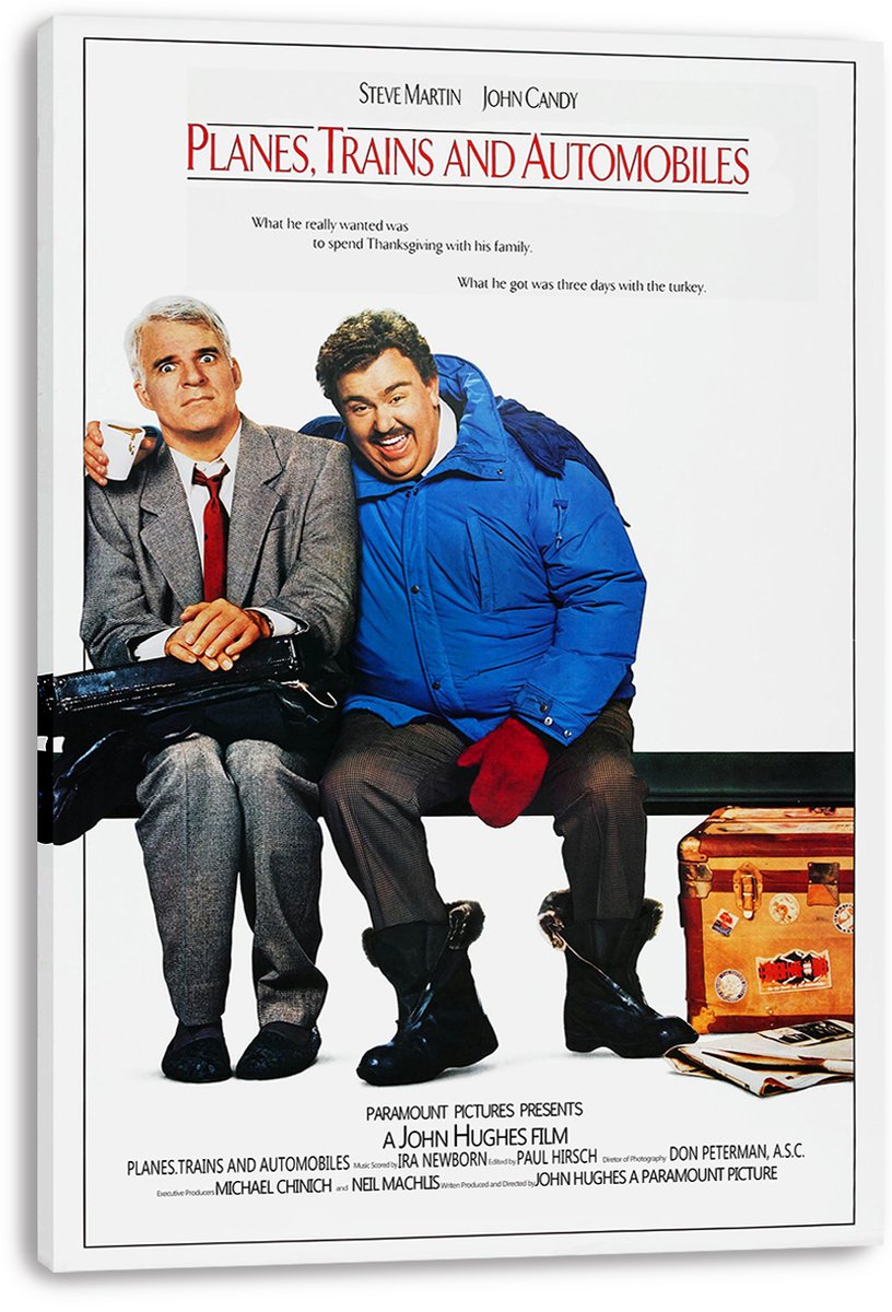 Planes, Trains & Automobiles Steve Martin John Candy Decorative Painting (paper and canvas) art poster printing print