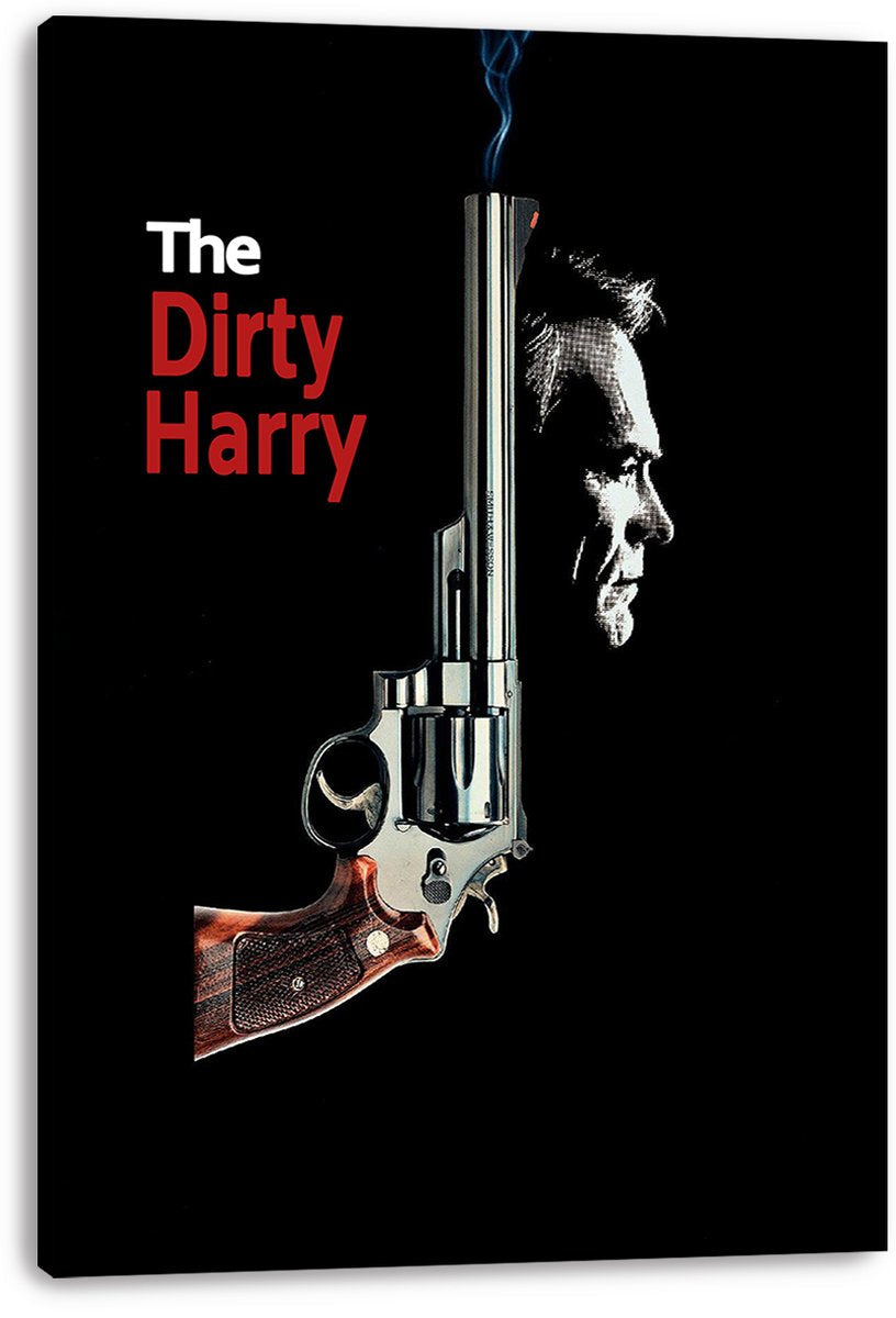 Dirty Harry Clint Eastwood Movie Poster Decorative Painting (paper and canvas) art poster printing print