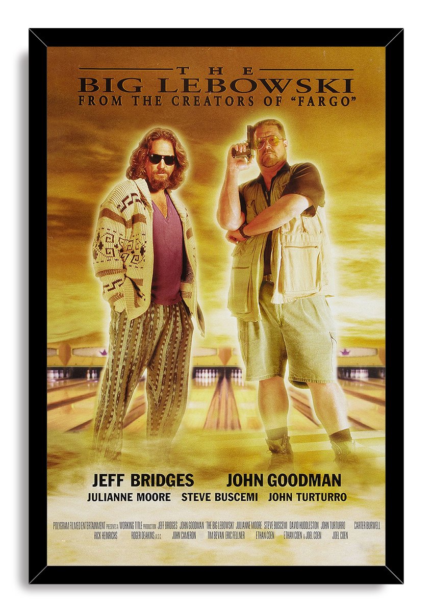 The Big Lebowski Movie Poster Decorative Painting (paper and canvas) art poster printing print