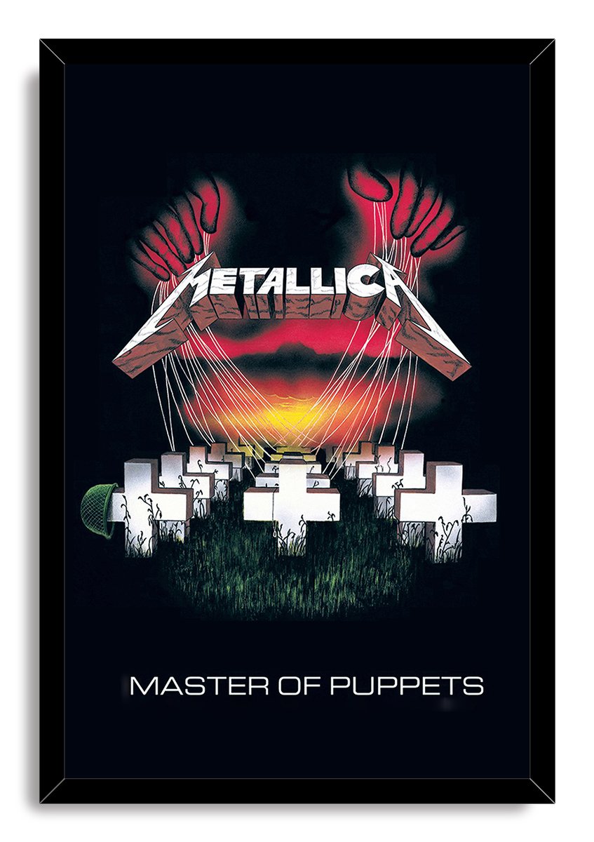 Metallica Master of Puppets Album Cover Decorative Painting (paper and canvas) art poster printing print