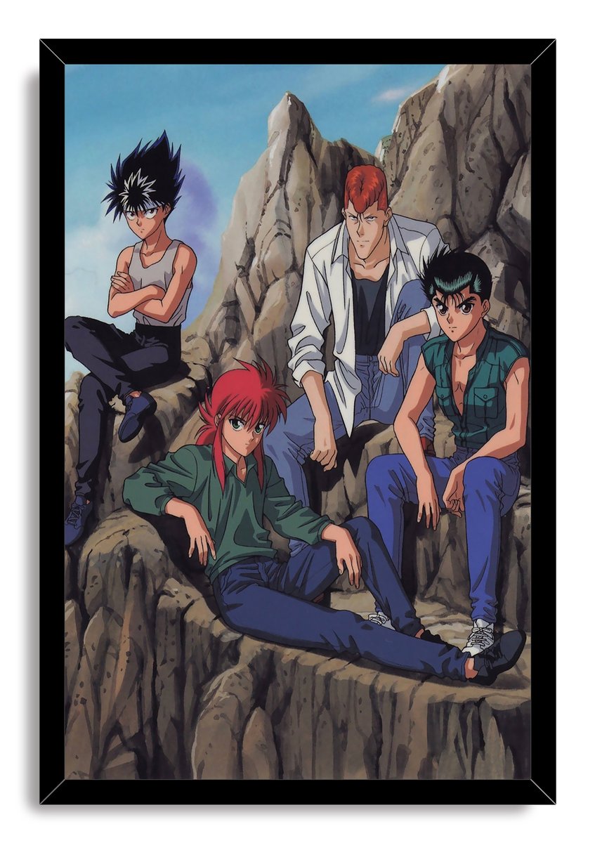 Yu Yu Hakusho Spirit Detectives Decorative Painting (paper and canvas) art poster printing print
