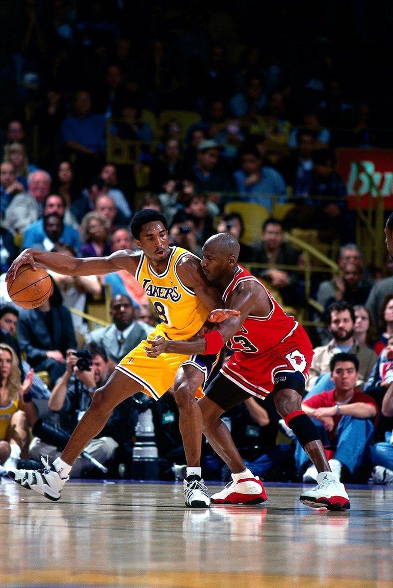 Kobe Bryant and Michael Jordan Decorative Painting (paper and canvas) art poster printing print
