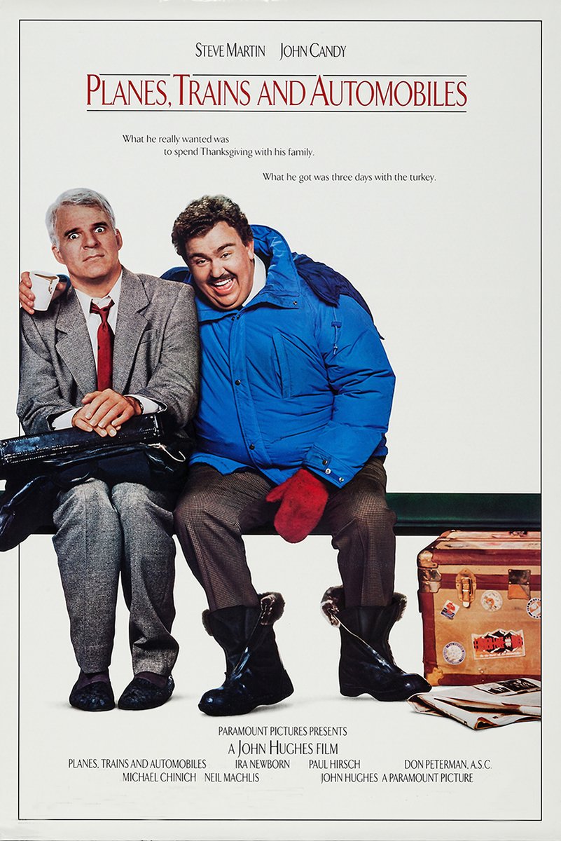 Planes, Trains & Automobiles Steve Martin John Candy Decorative Painting (paper and canvas) art poster printing print