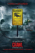 Crawl Movie Alligator Horror Flood Decorative Painting (paper and canvas) art poster printing print