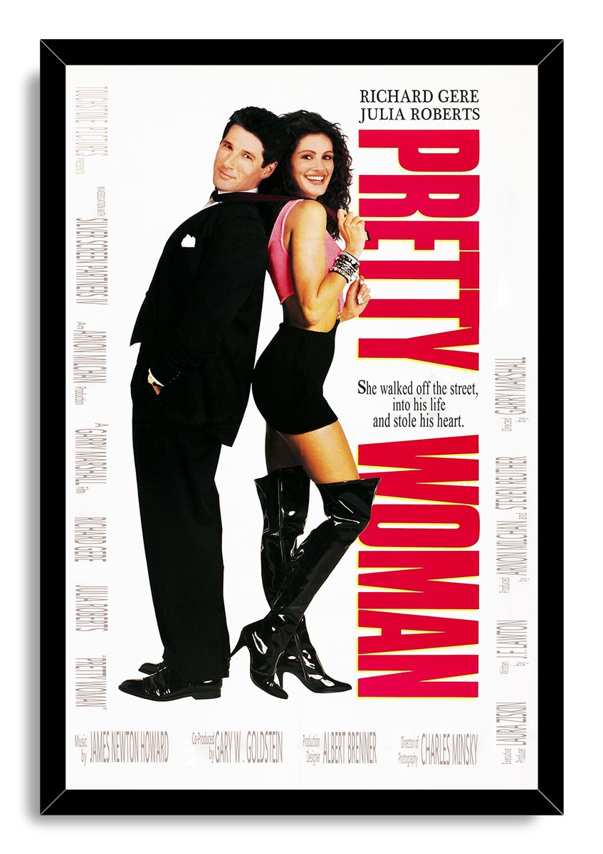 Pretty Woman Movie Poster Decorative Painting (paper and canvas) art poster printing print