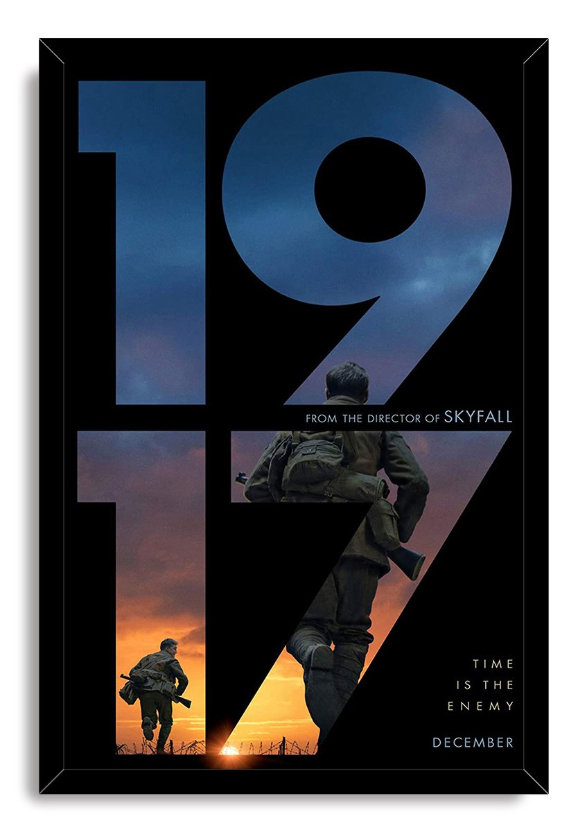 1917 Movie War Soldiers Decorative Painting (paper and canvas) art poster printing print