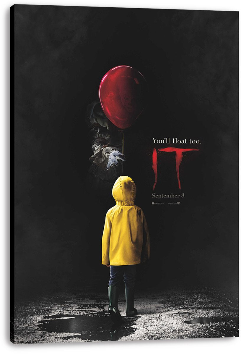 IT Movie Pennywise Red Balloon Decorative Painting (paper and canvas) art poster printing print