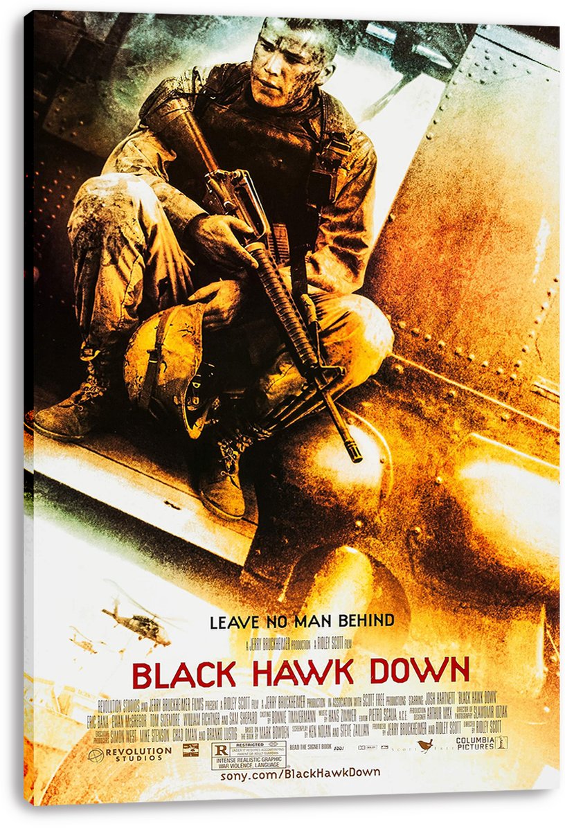 Black Hawk Down Movie Poster Decorative Painting (paper and canvas) art poster printing print