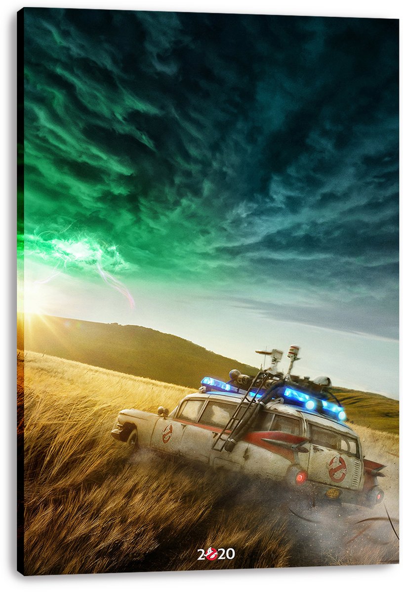 Ghostbusters Ecto-1 Car Decorative Painting (paper and canvas) art poster printing print