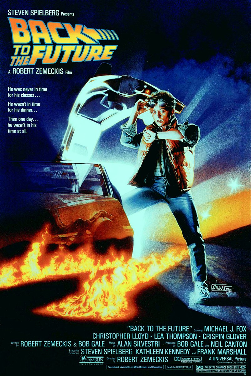 Back to the Future Movie Poster Decorative Painting (paper and canvas) art poster printing print