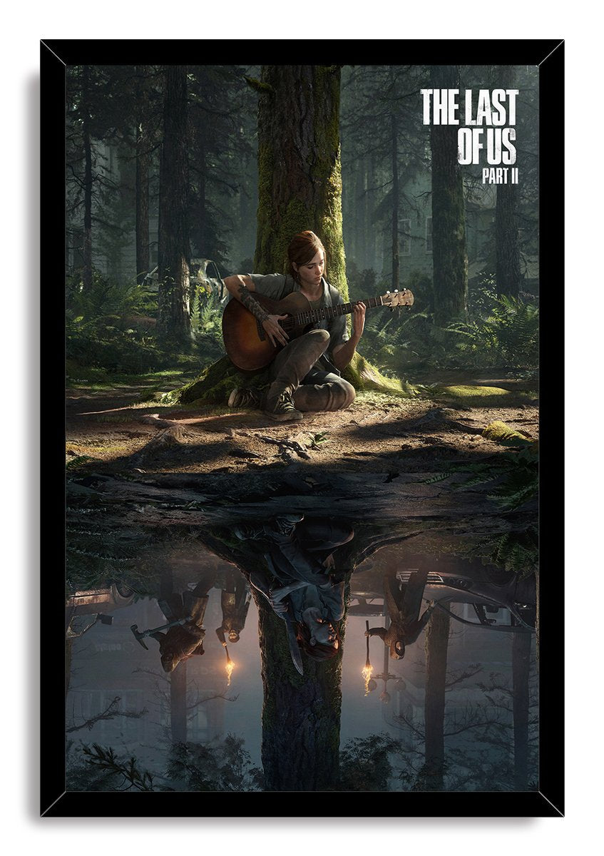 Ellie The Last of Us Part II Decorative Painting (paper and canvas) art poster printing print