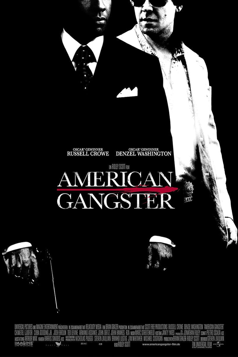 American Gangster Movie Decorative Painting (paper and canvas) art poster printing print