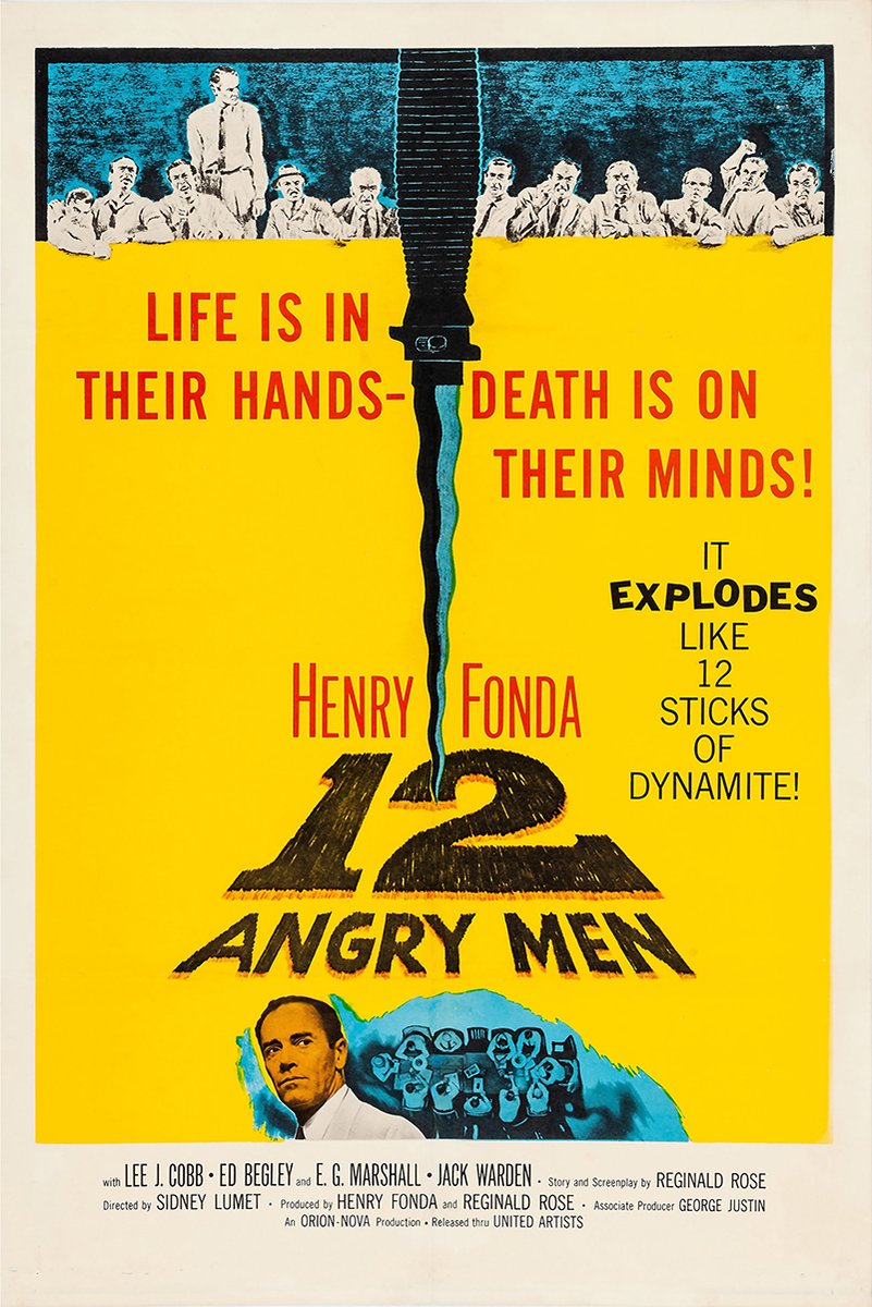 12 Angry Men Movie Poster Decorative Painting (paper and canvas) art poster printing print